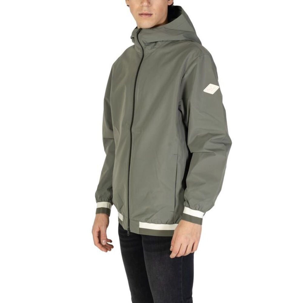 Replay Green Polyester Shell Men's Jacket - Picture 3 of 4